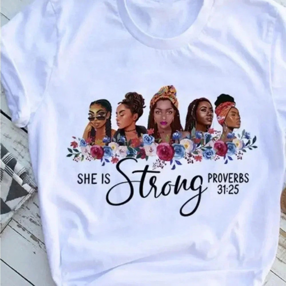 SHE IS STRONG TEE - Picture 1 of 8